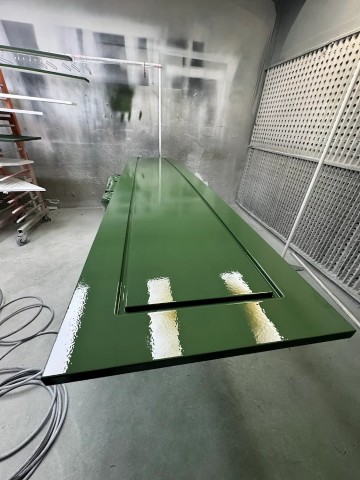 Joinery spray coating project