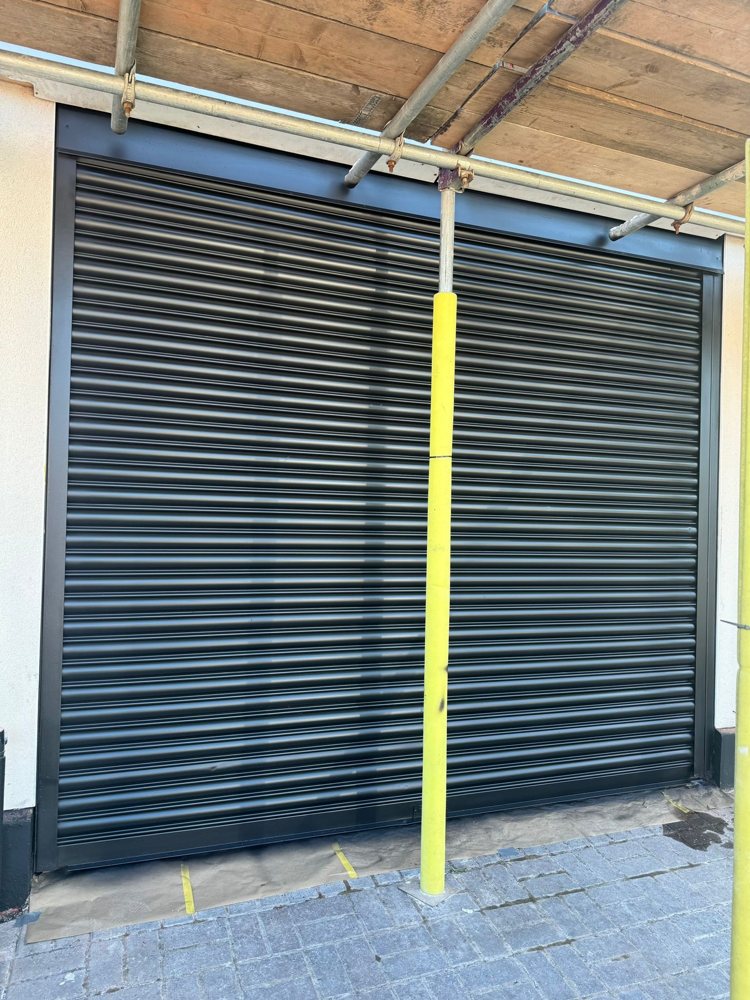 After - commercial spray finishing