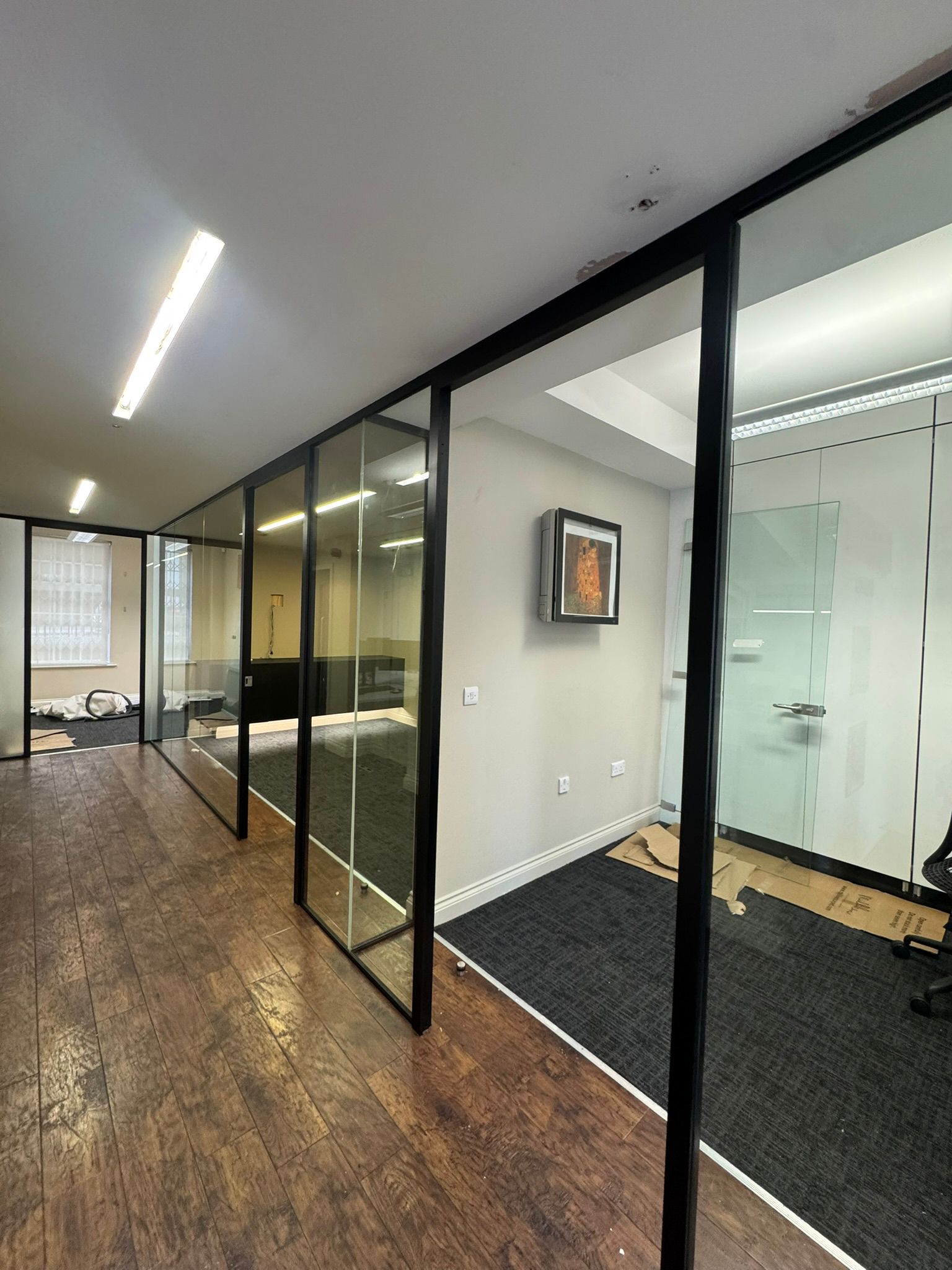 Commercial interior spraying Manchester