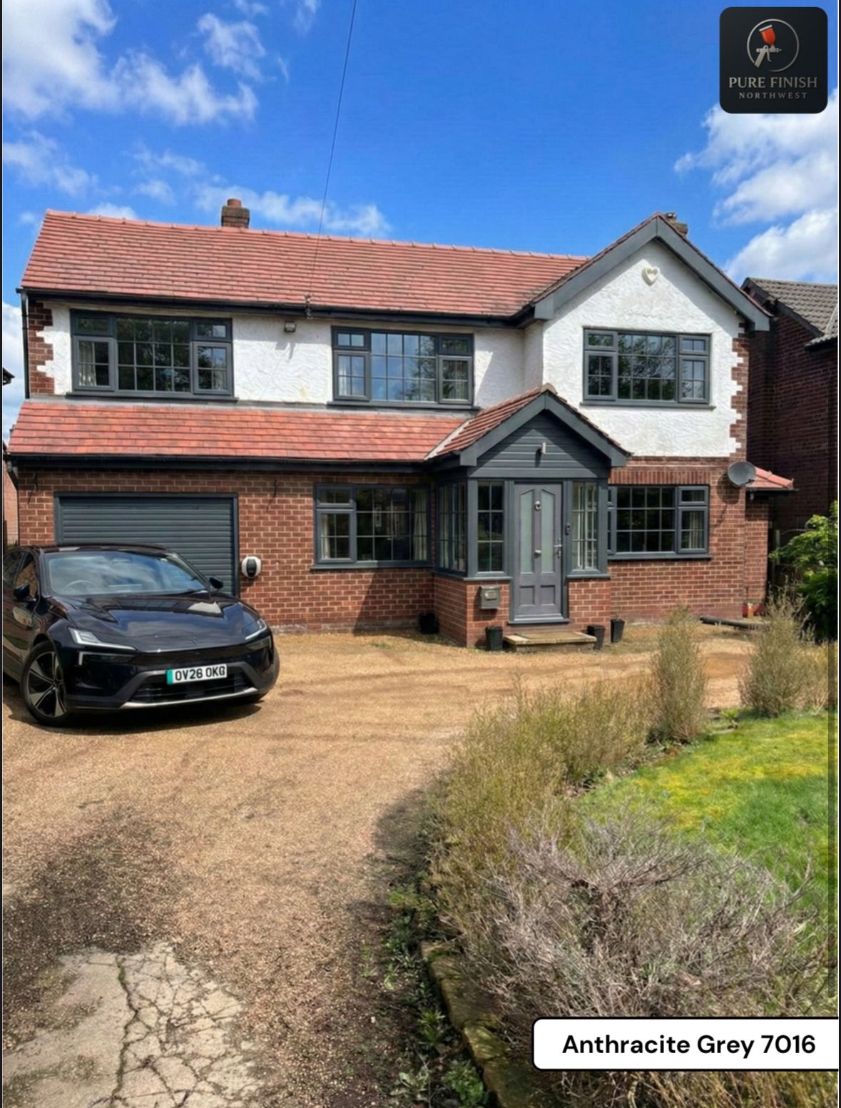 After - UPVC spraying