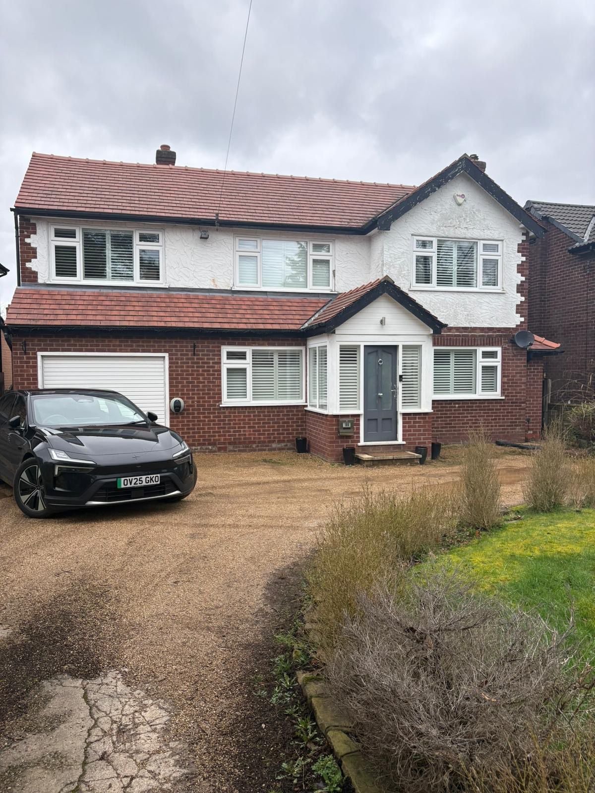 Before - UPVC spraying