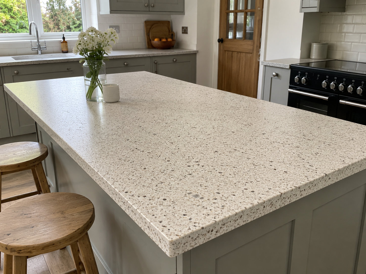 Spray granite countertops