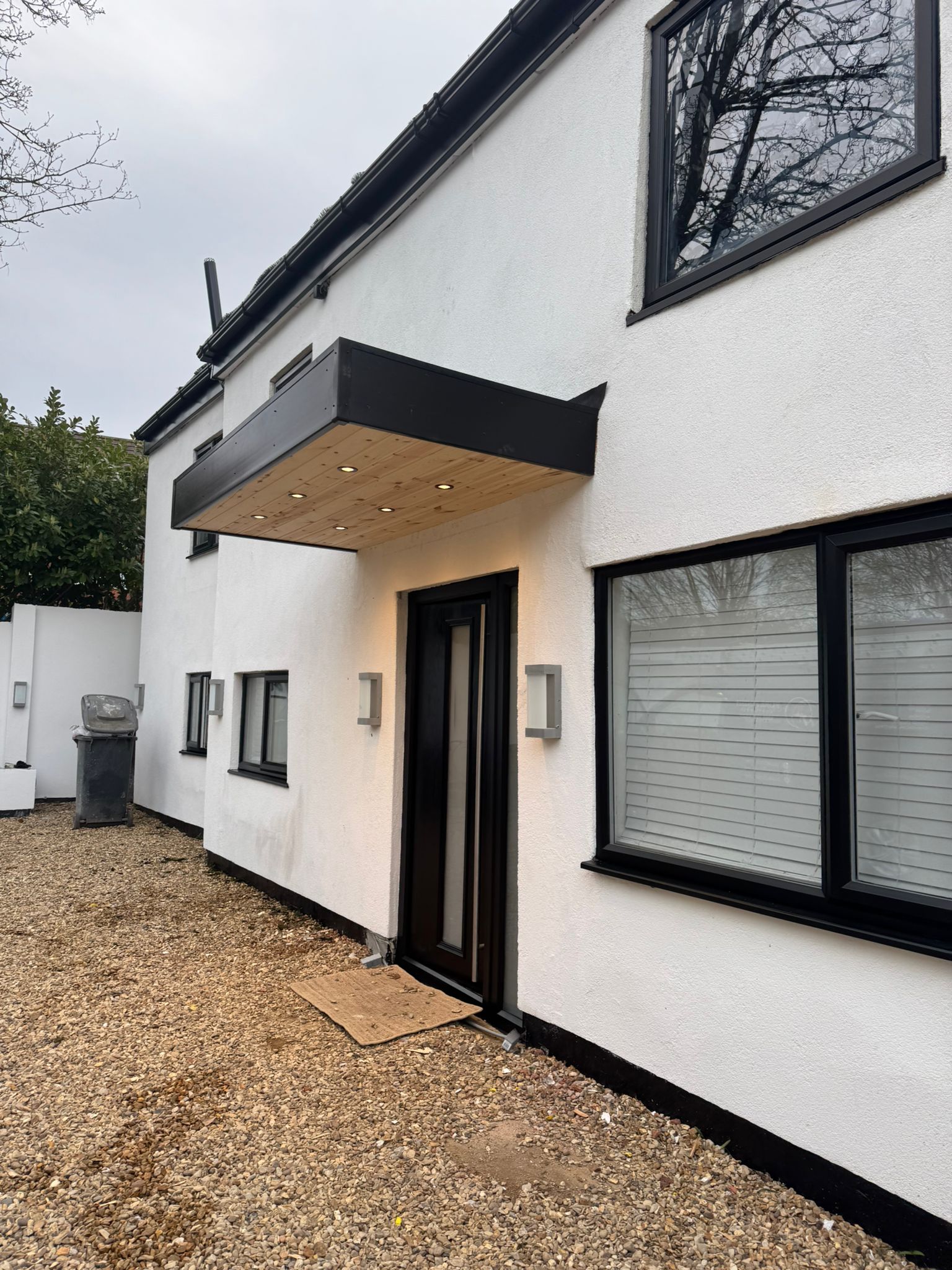 Full property UPVC spraying